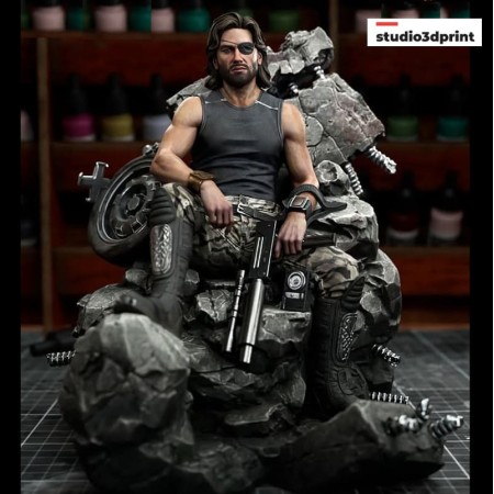 Snake Plissken - STL 3D print files