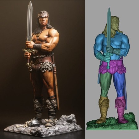 Conan The Barbarian - STL 3D print files