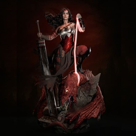 Absolute Wonder Woman - STL 3D print files