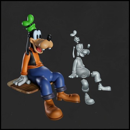Goofy - STL 3D print files