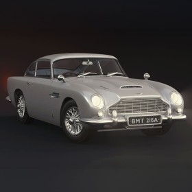Aston Martin DB5 James Bond - STL 3D print files