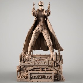 Matrix Neo and Trinity - STL 3D print files