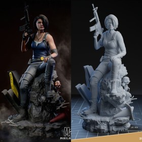Jill Valentine Resident Evil - STL 3D print files