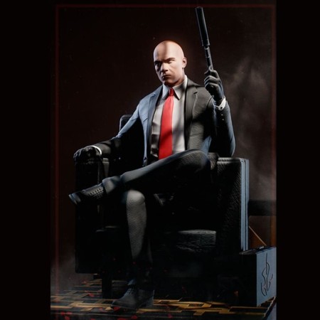 Agente 47 Hitman - STL 3D print files