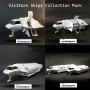 Visitors Ships Collection Pack - STL 3D print files