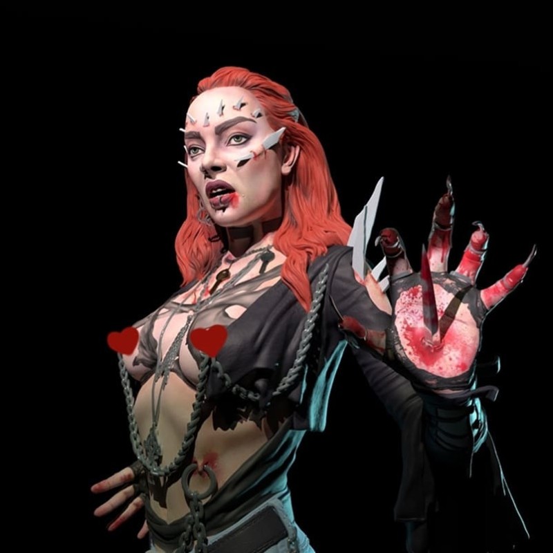Julie Walker Return of the Living Dead 3 - STL 3D print files