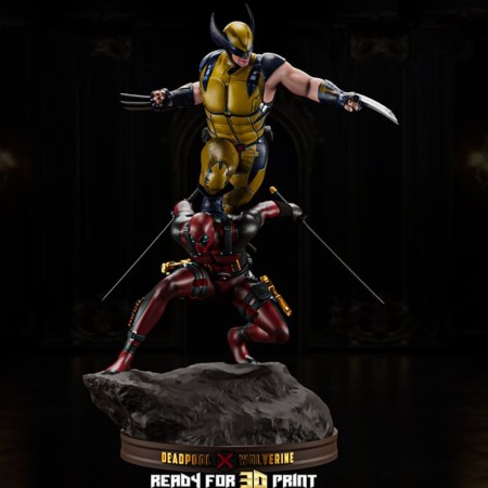 Deadpool and Wolverine - STL 3D print files