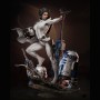 Leila y R2-D2 - STL 3D print files