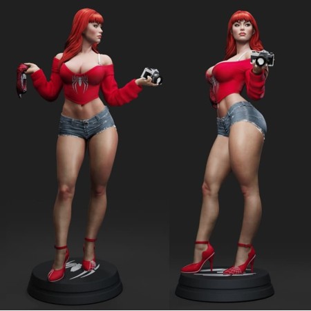 Mary Jane Spider-Man - STL 3D print files