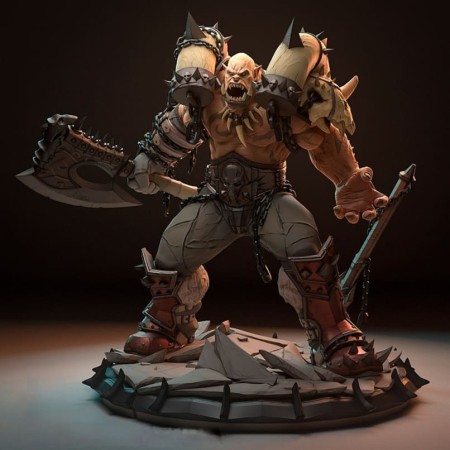 Garrosh Hellscream WoW - STL 3D print files