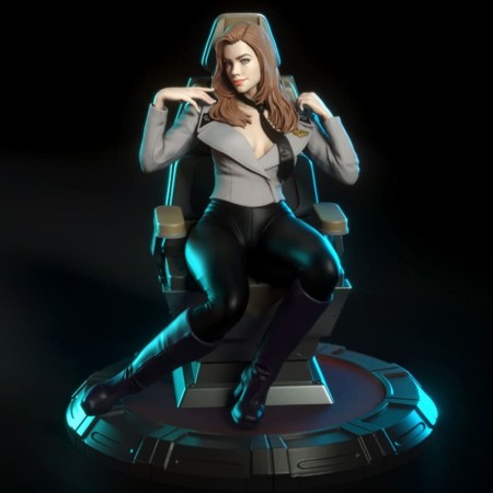 Carmen Ibanez Starship Troopers  - STL 3D print files