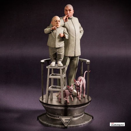 Dr Maligno y Mini-Yo Austin Powers - STL 3D print files