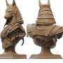 Anubis figura + busto - STL 3D print files