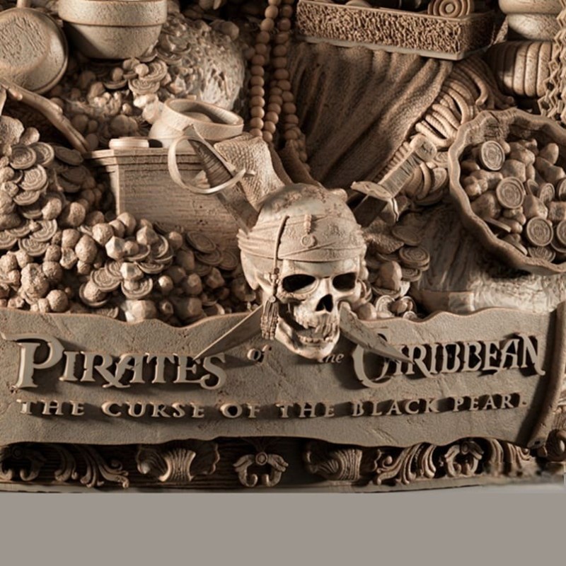 Pirates Des Caraïbes : La Vengeance De Salazar Puzzle 3D Black Pearl Led Edition