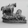 Lord of the Ring Nazgul stalking the Hobbits - STL 3D print files