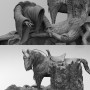 Lord of the Ring Nazgul stalking the Hobbits - STL 3D print files