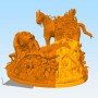 Lord of the Ring Nazgul stalking the Hobbits - STL 3D print files