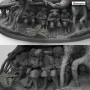 Lord of the Ring Nazgul stalking the Hobbits - STL 3D print files