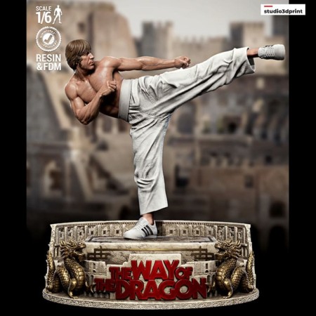 Chuck Norris The Way of the Dragon - STL 3D print files