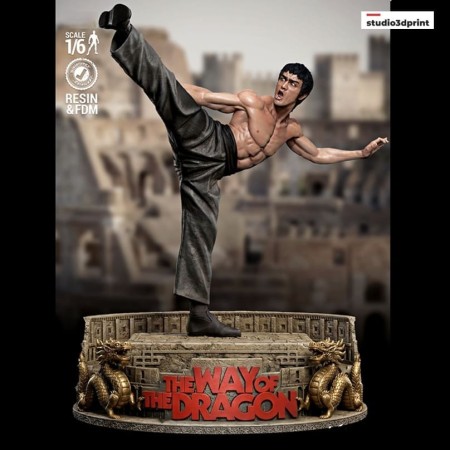 Bruce Lee The Way of the Dragon - STL 3D print files