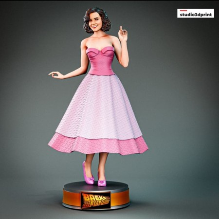 Back to the Future - Lorraine Baines McFly SFW + NSFW - STL 3D print files