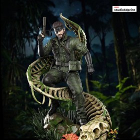 Naked Snake Metal Gear Solid - STL 3D print files