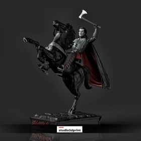 Sleepy Hollow Horseman - STL 3D print files