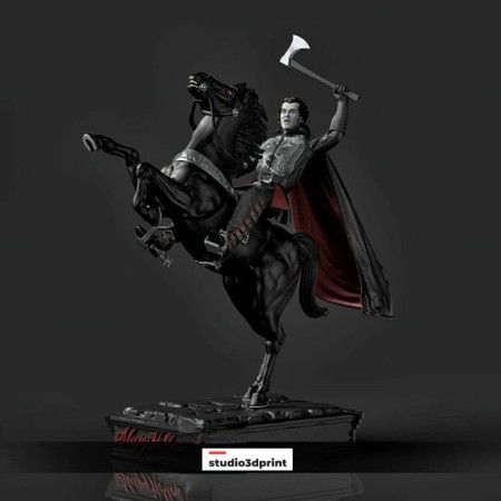Sleepy Hollow Jinete sin cabeza - STL 3D print files