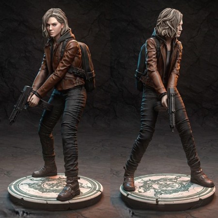 Resident Evil Requiem Leon Kennedy and Grace Ashcroft - STL 3D