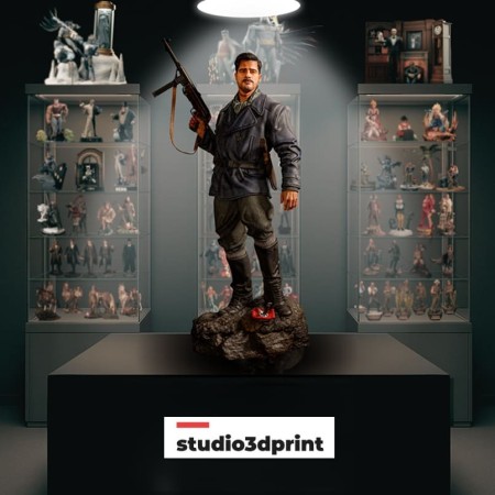 Aldo Raine Malditos bastardos - STL 3D print files