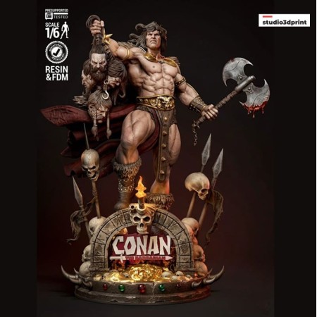 Conan Comic - STL 3D print files