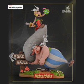 Asterix and Obelix Diorama - STL 3D print files