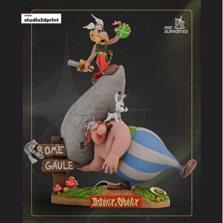 Asterix y Obelix Diorama - STL 3D print files