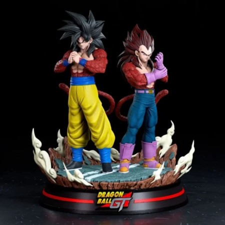 Goku and Vegeta SSJ4 Diorama - STL 3D print files