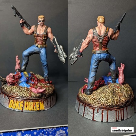 Duke Nukem - STL 3D print files