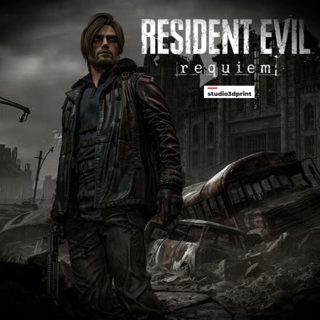 Leon Kennedy Resident Evil Requiem - STL 3D print files