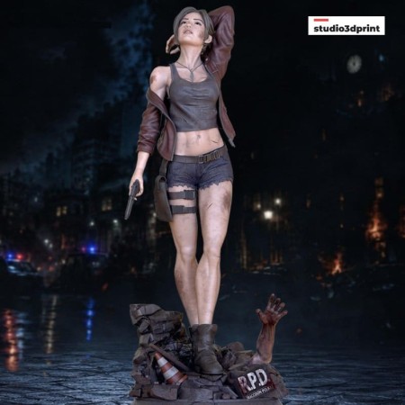 Claire Resident Evil - STL 3D print files