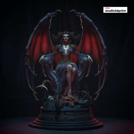 Lilith Diablo IV - STL 3D print files