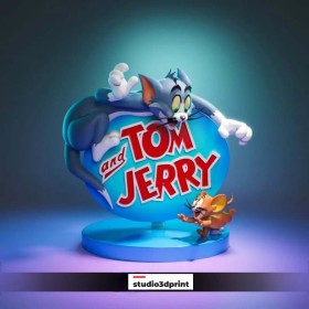 Tom and Jerry Poster 3D - STL 3D print files