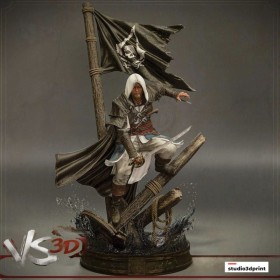 Edward Kenway Assassin's Creed IV - STL 3D print files