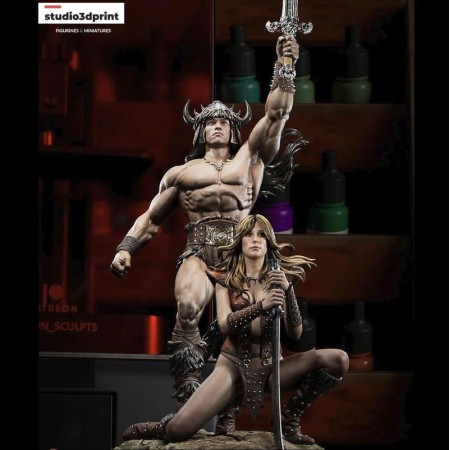 Conan y Valeria - STL 3D print files