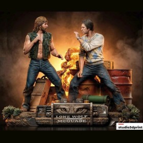 Lone Wolf McQuade Diorama - STL 3D print files