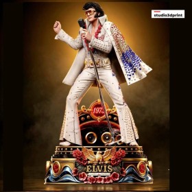Elvis Presley The King - STL 3D print files