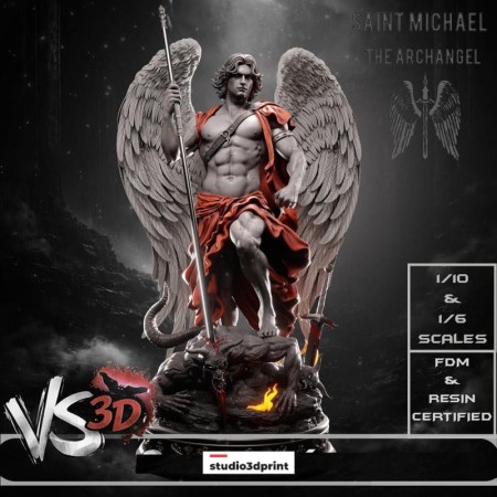San Miguel Arcangel - STL 3D print files