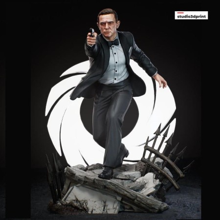 James Bond Daniel Craig - STL 3D print files