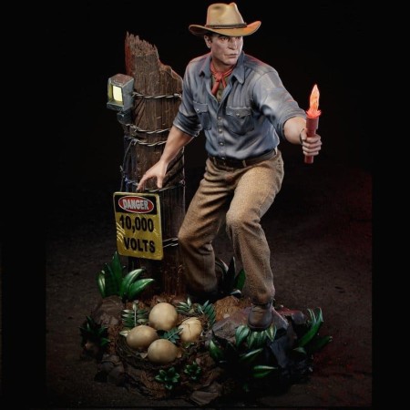 Dr. Alan Grant Jurassic Park - STL 3D print files