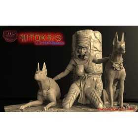 Nitokris the last pharaon - STL 3D print files