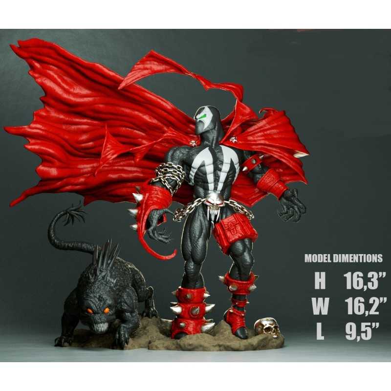 Spawn and Dog - STL 3D print files