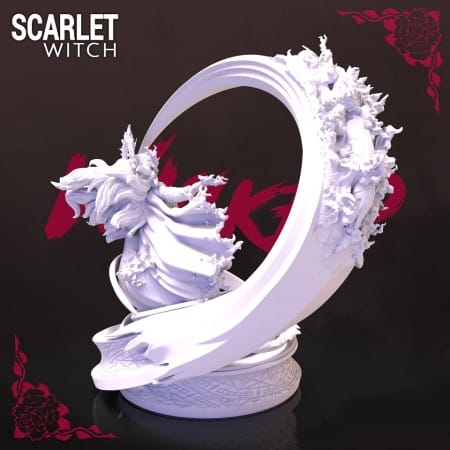 Scarlet Witch - STL Files for 3D Print