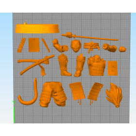 Vegeta Shogun v1 - STL 3D print files